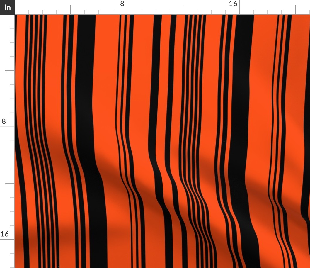 The Orange and the Black: Vertical Stripes_1