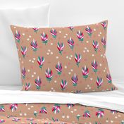Tropical summer beach lovers flower surf garden botanical protea abstract sugarbushes  pink beige red