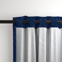 Japanese shibori dark blue indigo sapphire white, medium large scale,