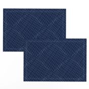 Japanese shibori dark blue indigo sapphire white, medium large scale,