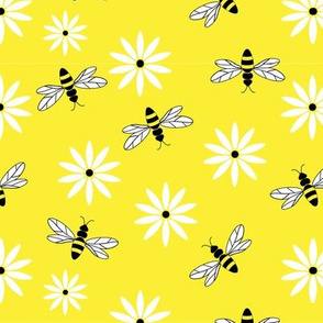 Bees in summer