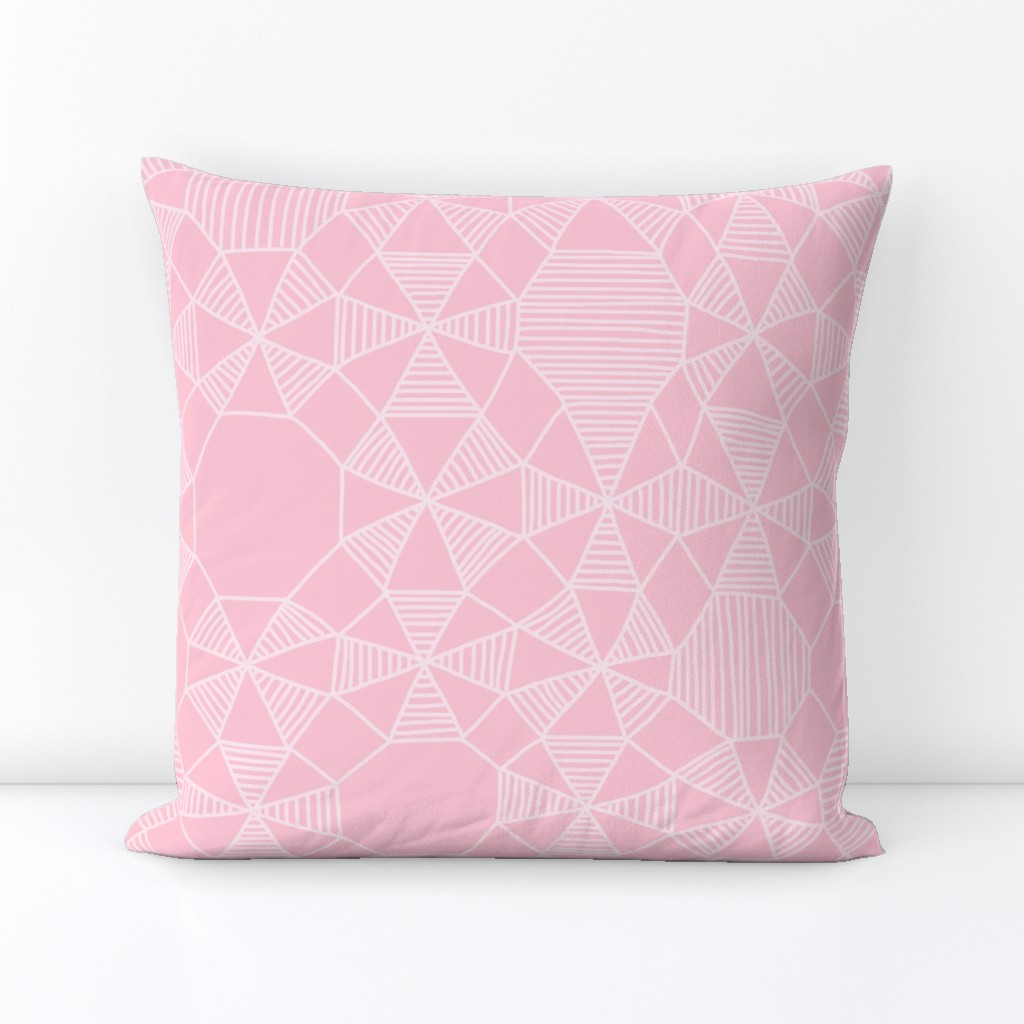 Abstract Minimalism in Pink