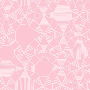 Abstract Minimalism in Pink