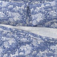 Lord Nelson Toile ~ Blue and White 