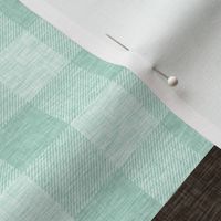 Rustic Woodland Quilt - deerly loved - mint and brown