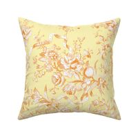 Bronwyn Toile buttercup citrus 1