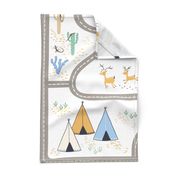 Woodland adventure playmat