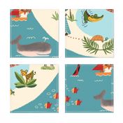 Jungle Playmat - One Yard - 42"x36"