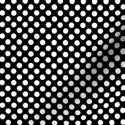 Dots Black and White