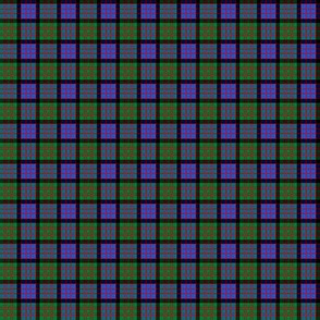 Cameron tartan variant, modern colors, 1" blend (no twill lines)