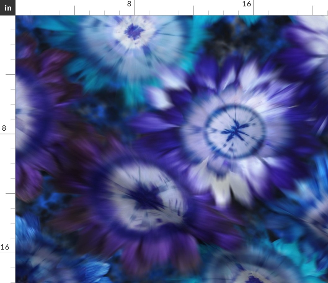 Dahlia shibori