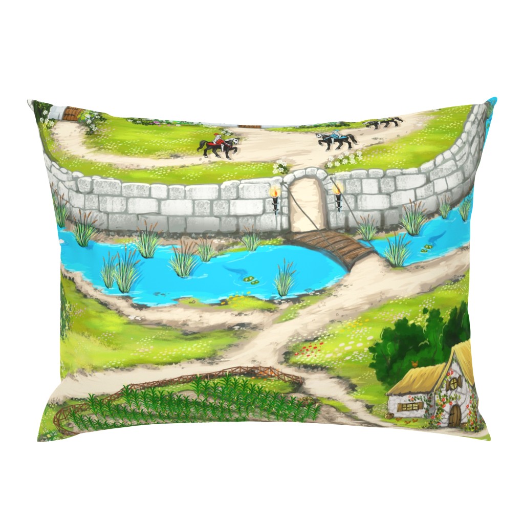 Enchanted Castle - Eco Canvas Playmat- Kim Marshall