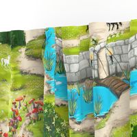 Enchanted Castle - Eco Canvas Playmat- Kim Marshall