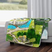 Enchanted Castle - Eco Canvas Playmat- Kim Marshall