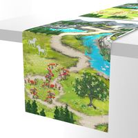 Enchanted Castle - Eco Canvas Playmat- Kim Marshall