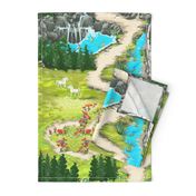 Enchanted Castle - Eco Canvas Playmat- Kim Marshall