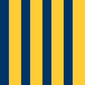 The Navy And the Blue: Plain Small Stripes