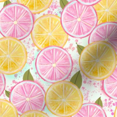 Pink Yellow Lemon ... LEmonade!!