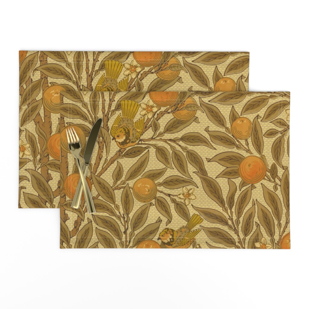 Orange Boughs ~ William Morris ~ Original  