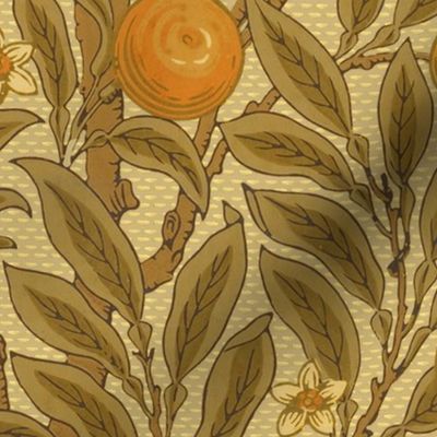 Orange Boughs ~ William Morris ~ Original  