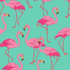 Flamingo mint