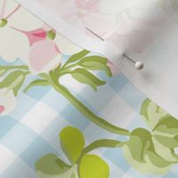 Everafter aqua gingham