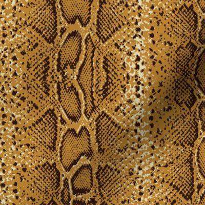 ochre snake skin without linen texture