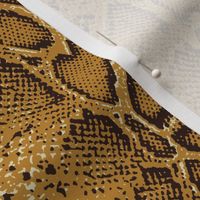 ochre snake skin without linen texture