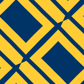 The Navy and the Yellow: Rectangle Rectangle