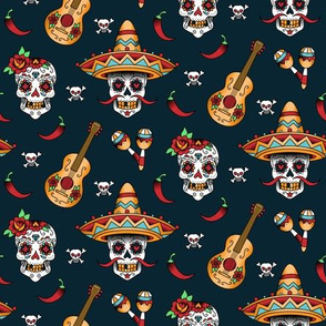 mexican sugar skulls