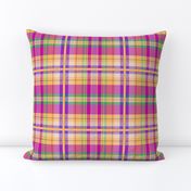 Wren's Tartan #2 - pink, purple, peach