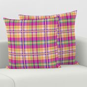 Wren's Tartan #2 - pink, purple, peach