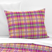 Wren's Tartan #2 - pink, purple, peach