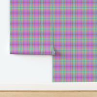 Wren's Tartan #3 - lilac, pink, mint, coral