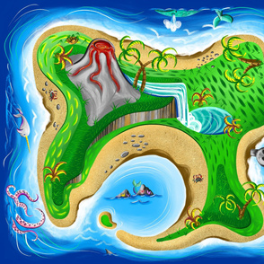 Adventure Island Playmat