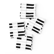 Thomas: Piano keys pattern rotated 90 (black + white) by Su_G_©SuSchaefer