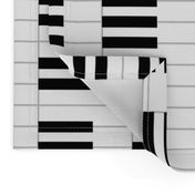 Thomas: Piano keys pattern rotated 90 (black + white) by Su_G_©SuSchaefer