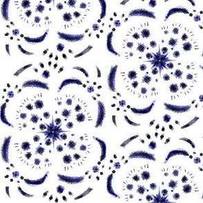 Dainty Shibori Floral