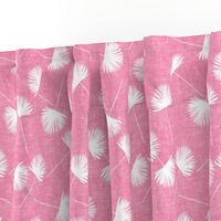 fan palm - pink - palm leaves - LAD19