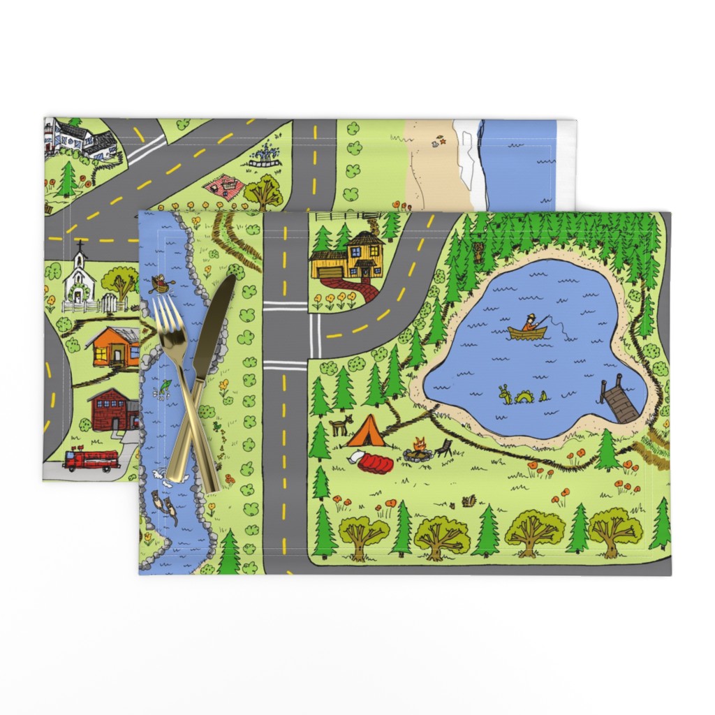 Country Roads Outdoor Adventure Play Mat