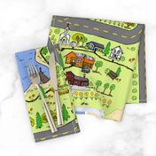 Country Roads Outdoor Adventure Play Mat