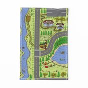 Country Roads Outdoor Adventure Play Mat