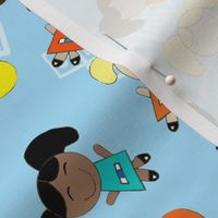 hopscotch playmat kids