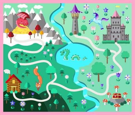 Fantasy Adventure Map