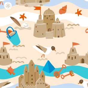 Sand castles - Playmat