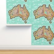 Explore Australia playmat