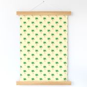 Palm Tree Polka Dot on  Summer Sand