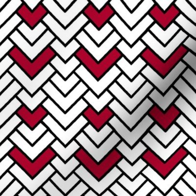 Peppermint Chevron