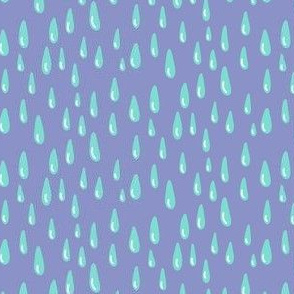 Purple rain shower 
