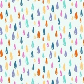 Rainbow Raindrops